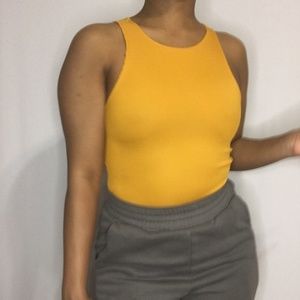 Yellow Bodysuit